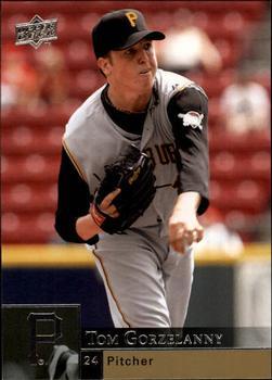 #820 Tom Gorzelanny - Pittsburgh Pirates - 2009 Upper Deck Baseball