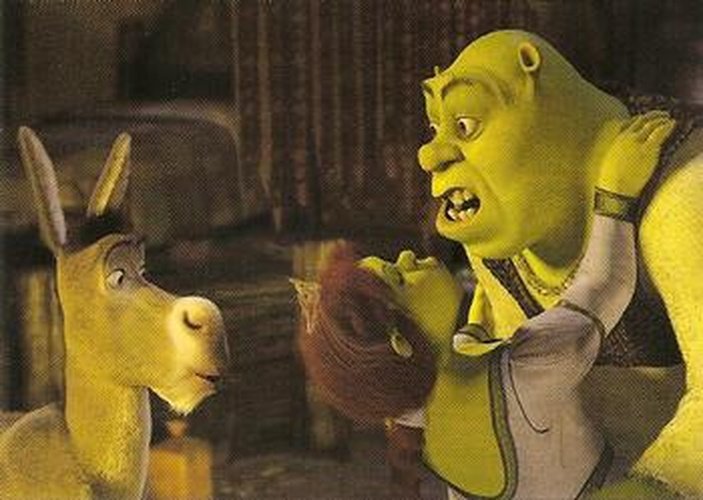 #25 Married... with Donkey - 2004 Cards Inc. Shrek Movie 2