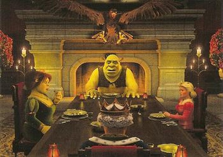 #39 The Ogre Who Came to Dinner - 2004 Cards Inc. Shrek Movie 2