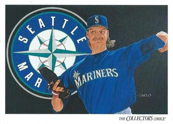 #824 Randy Johnson - Seattle Mariners - 1993 Upper Deck Baseball