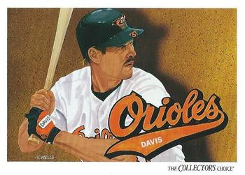 #827 Glenn Davis - Baltimore Orioles - 1993 Upper Deck Baseball