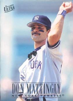 #101 Don Mattingly - New York Yankees - 1996 Ultra Baseball