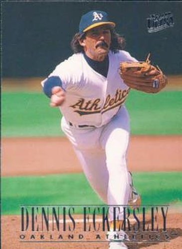 #112 Dennis Eckersley - Oakland Athletics - 1996 Ultra Baseball