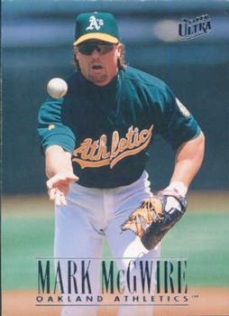 #115 Mark McGwire - Oakland Athletics - 1996 Ultra Baseball