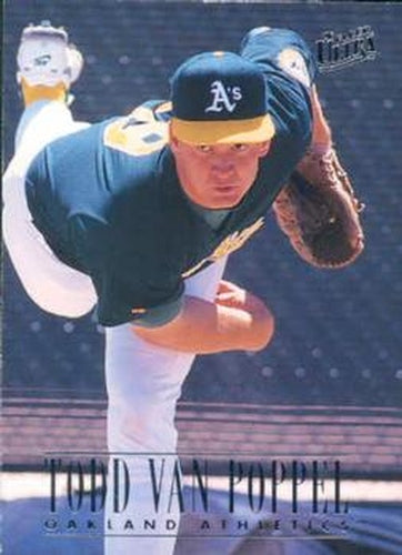 #119 Todd Van Poppel - Oakland Athletics - 1996 Ultra Baseball