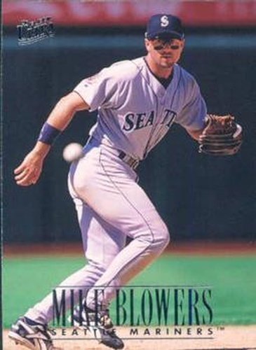 #123 Mike Blowers - Seattle Mariners - 1996 Ultra Baseball