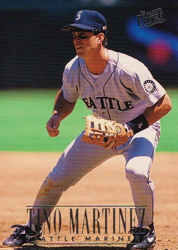 #129 Tino Martinez - Seattle Mariners - 1996 Ultra Baseball