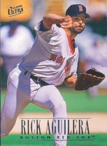 #12 Rick Aguilera - Boston Red Sox - 1996 Ultra Baseball
