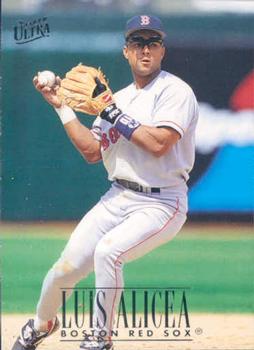 #13 Luis Alicea - Boston Red Sox - 1996 Ultra Baseball