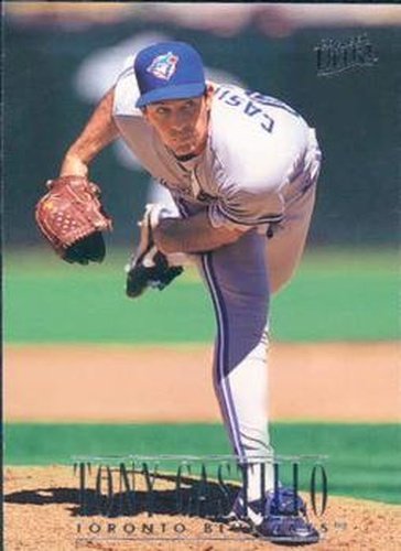 #144 Tony Castillo - Toronto Blue Jays - 1996 Ultra Baseball