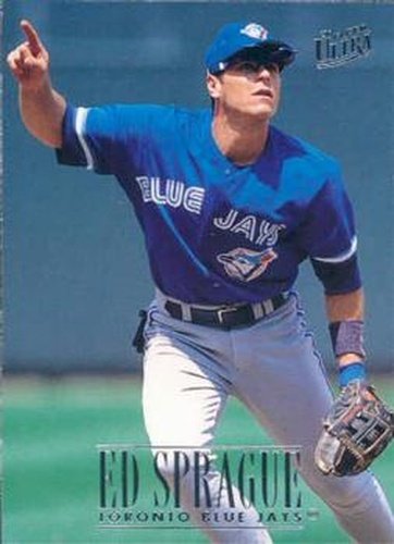 #151 Ed Sprague - Toronto Blue Jays - 1996 Ultra Baseball