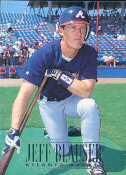 #152 Jeff Blauser - Atlanta Braves - 1996 Ultra Baseball