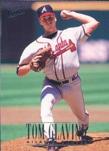 #154 Tom Glavine - Atlanta Braves - 1996 Ultra Baseball