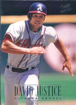 #157 David Justice - Atlanta Braves - 1996 Ultra Baseball
