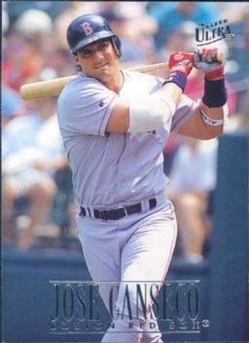 #15 Jose Canseco - Boston Red Sox - 1996 Ultra Baseball