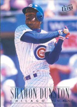 #165 Shawon Dunston - Chicago Cubs - 1996 Ultra Baseball