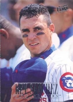 #169 Rey Sanchez - Chicago Cubs - 1996 Ultra Baseball