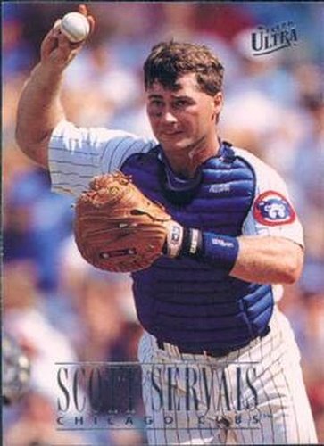 #170 Scott Servais - Chicago Cubs - 1996 Ultra Baseball