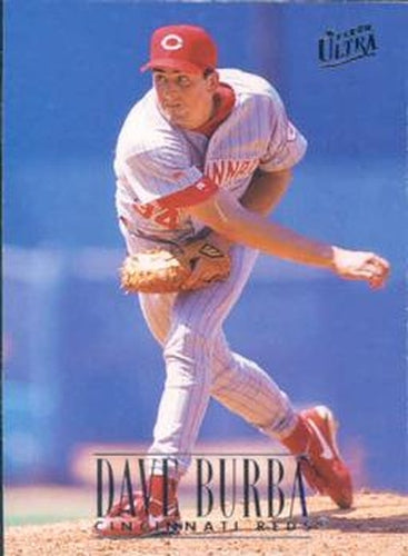 #177 Dave Burba - Cincinnati Reds - 1996 Ultra Baseball