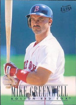 #17 Mike Greenwell - Boston Red Sox - 1996 Ultra Baseball