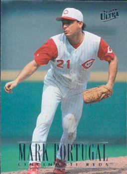 #181 Mark Portugal - Cincinnati Reds - 1996 Ultra Baseball