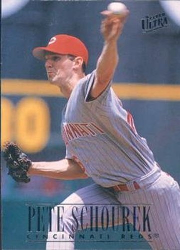 #183 Pete Schourek - Cincinnati Reds - 1996 Ultra Baseball
