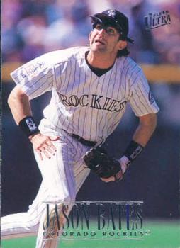 #185 Jason Bates - Colorado Rockies - 1996 Ultra Baseball