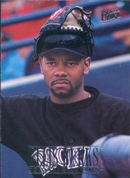 #187 Ellis Burks - Colorado Rockies - 1996 Ultra Baseball