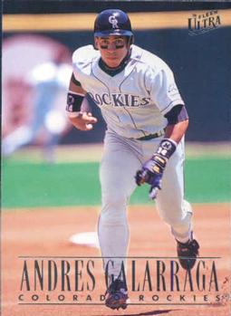 #189 Andres Galarraga - Colorado Rockies - 1996 Ultra Baseball