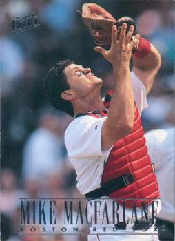 #18 Mike Macfarlane - Boston Red Sox - 1996 Ultra Baseball