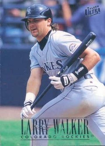 #194 Larry Walker - Colorado Rockies - 1996 Ultra Baseball
