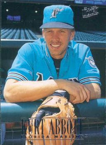 #195 Kurt Abbott - Florida Marlins - 1996 Ultra Baseball