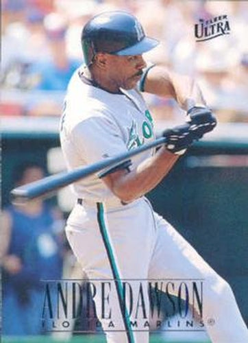 #199 Andre Dawson - Florida Marlins - 1996 Ultra Baseball