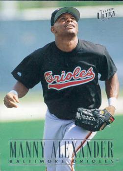 #1 Manny Alexander - Baltimore Orioles - 1996 Ultra Baseball