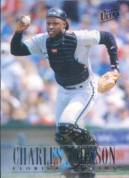 #201 Charles Johnson - Florida Marlins - 1996 Ultra Baseball