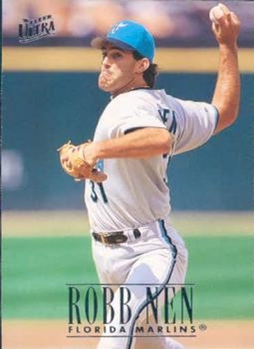 #202 Robb Nen - Florida Marlins - 1996 Ultra Baseball
