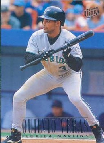 #204 Quilvio Veras - Florida Marlins - 1996 Ultra Baseball