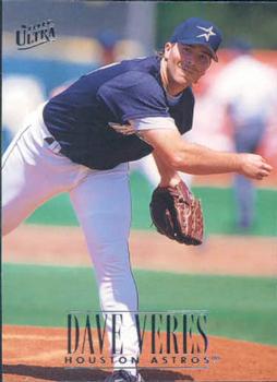 #215 Dave Veres - Houston Astros - 1996 Ultra Baseball