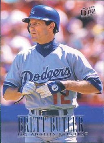 #217 Brett Butler - Los Angeles Dodgers - 1996 Ultra Baseball