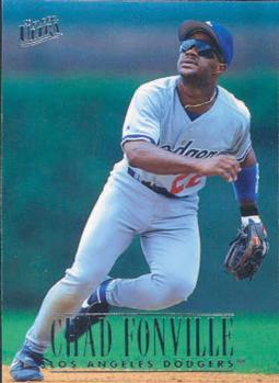 #218 Chad Fonville - Los Angeles Dodgers - 1996 Ultra Baseball