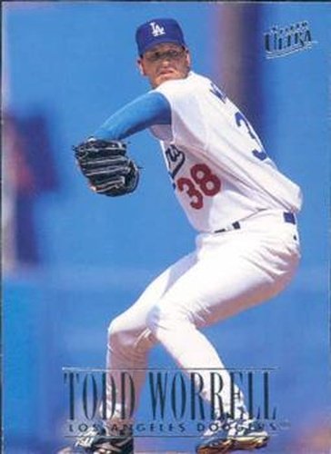 #227 Todd Worrell - Los Angeles Dodgers - 1996 Ultra Baseball