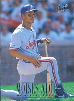 #228 Moises Alou - Montreal Expos - 1996 Ultra Baseball