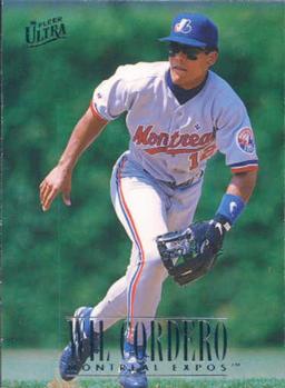 #229 Wil Cordero - Montreal Expos - 1996 Ultra Baseball