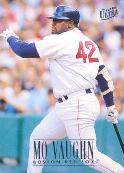 #22 Mo Vaughn - Boston Red Sox - 1996 Ultra Baseball
