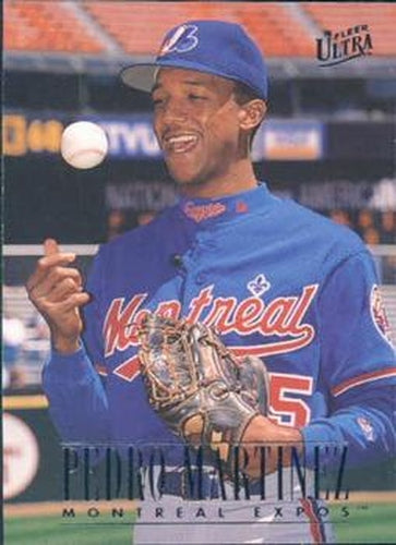#233 Pedro Martinez - Montreal Expos - 1996 Ultra Baseball