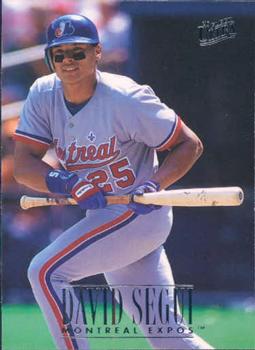 #236 David Segui - Montreal Expos - 1996 Ultra Baseball