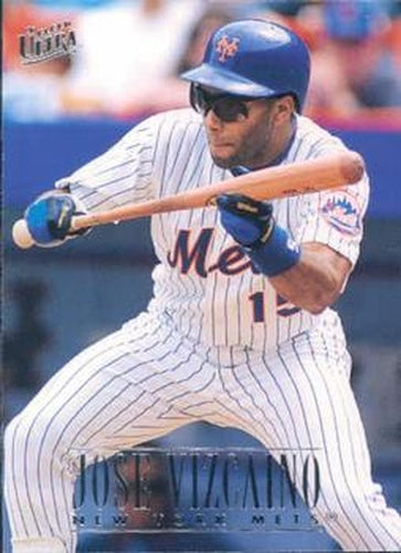 #248 Jose Vizcaino - New York Mets - 1996 Ultra Baseball