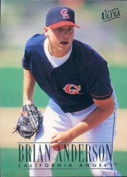 #24 Brian Anderson - California Angels - 1996 Ultra Baseball