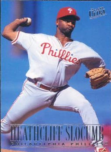 #259 Heathcliff Slocumb - Philadelphia Phillies - 1996 Ultra Baseball