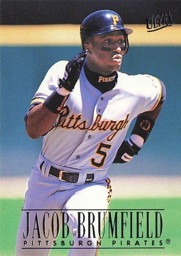 #261 Jacob Brumfield - Pittsburgh Pirates - 1996 Ultra Baseball